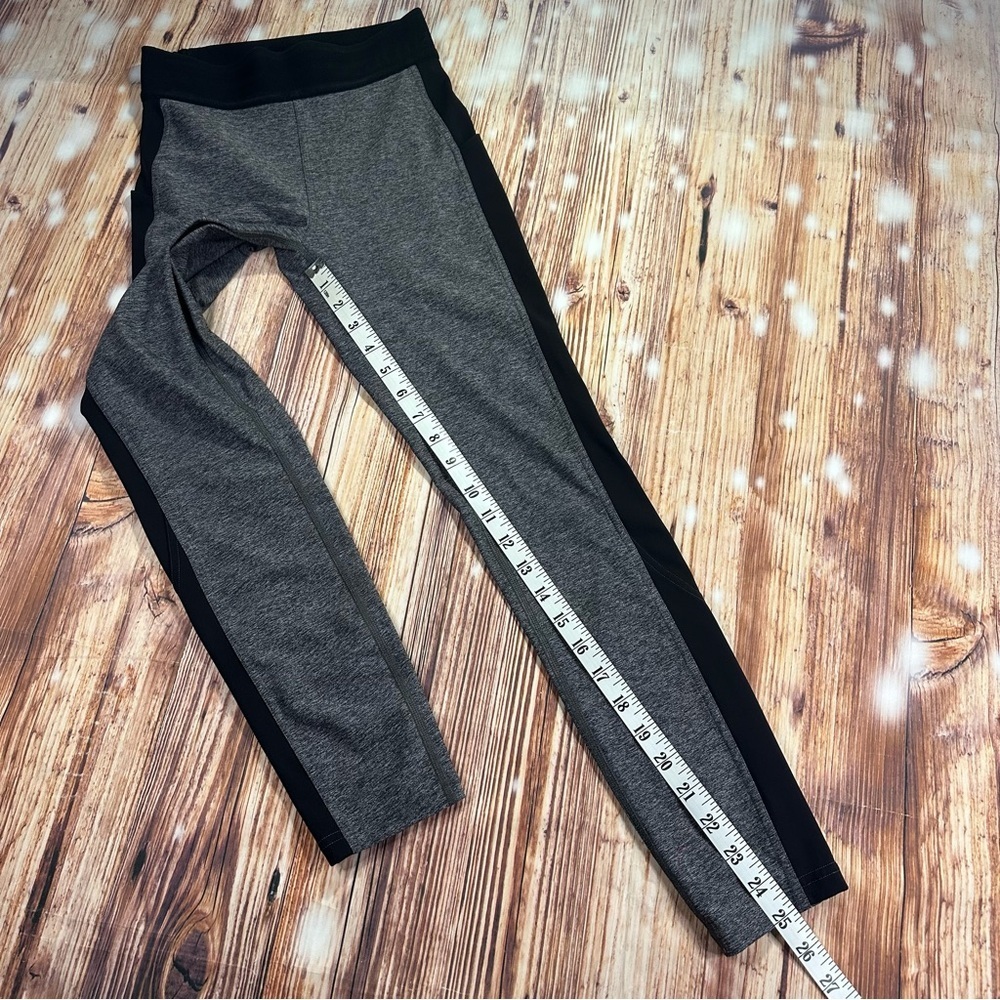 Lululemon Athletica Box It Out Tight Heathered Black / Black Leggings Size 4 - Picture 13 of 15